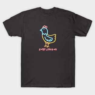 Hello Neon Chicken T-Shirt